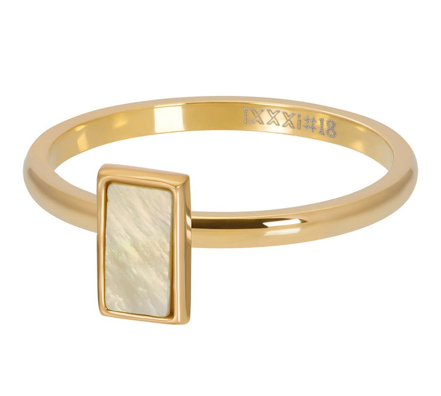iXXXi Vulring Shell Stone Rectangle - iXXXi Jewelry