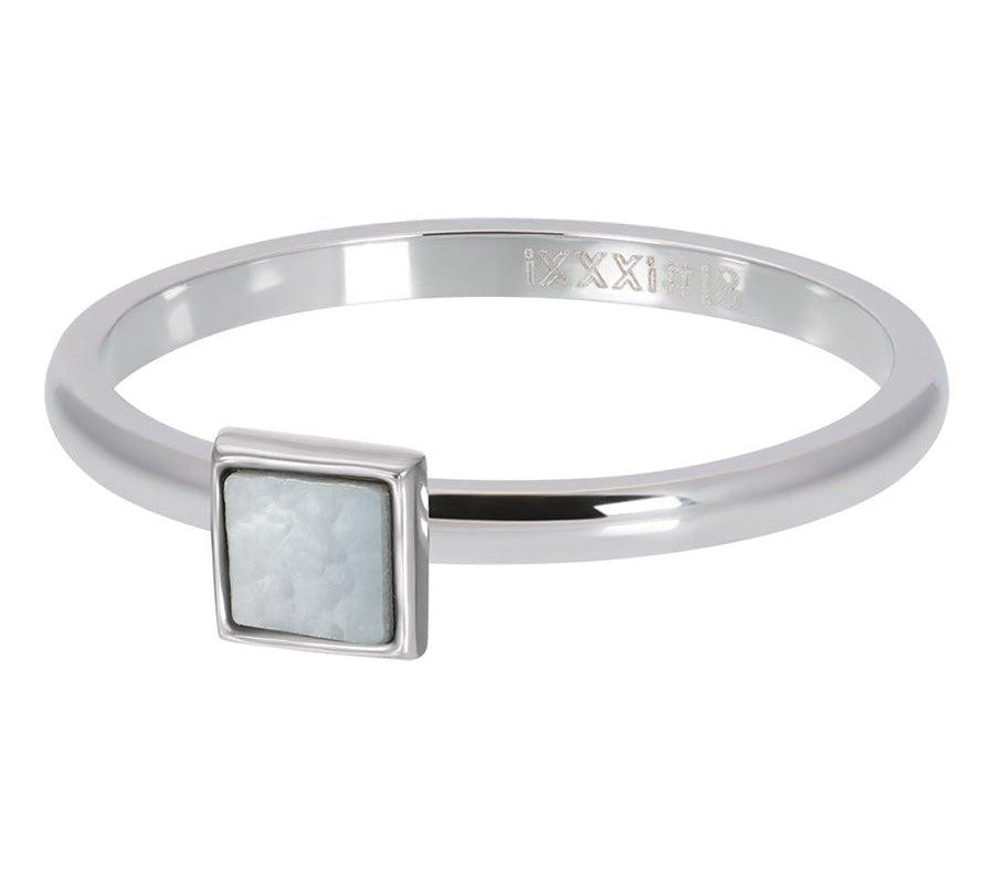 iXXXi Vulring Shell Stone Square - iXXXi Jewelry