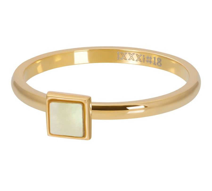 iXXXi Vulring Shell Stone Square - iXXXi Jewelry