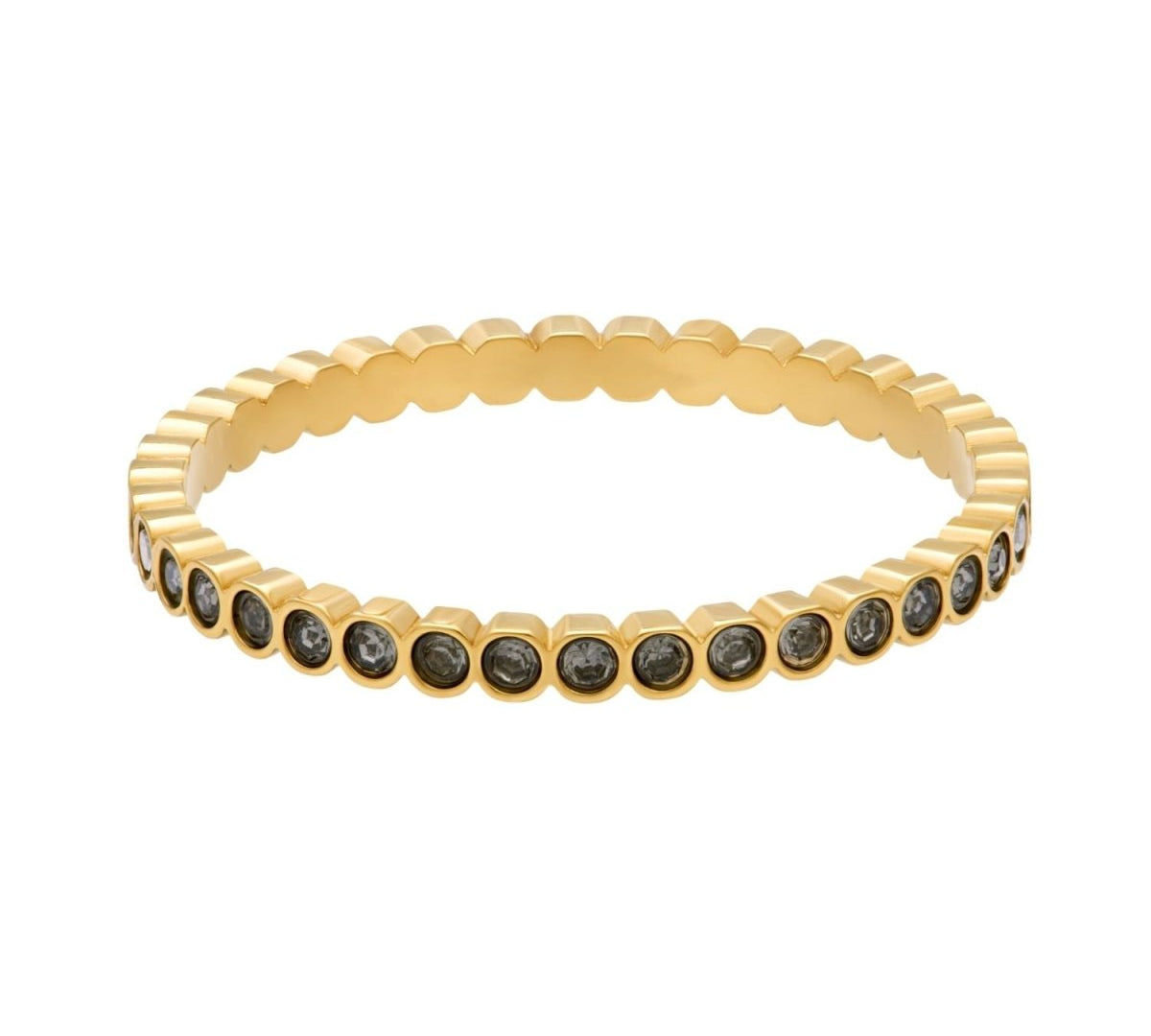 iXXXi Vulring Small Circle Stone Black Diamond - iXXXi Jewelry