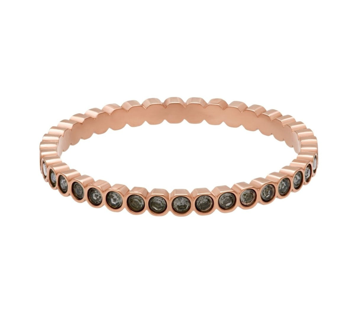 iXXXi Vulring Small Circle Stone Black Diamond - iXXXi Jewelry