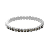 iXXXi Vulring Small Circle Stone Black Diamond - iXXXi Jewelry