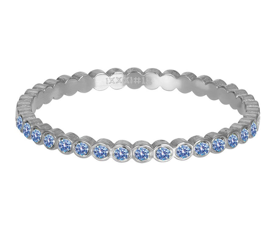 iXXXi Vulring Small Circle Stone Blue - iXXXi Jewelry