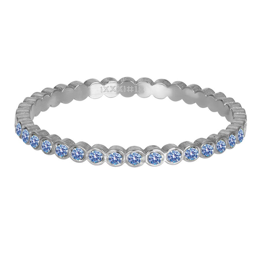 iXXXi Vulring Small Circle Stone Blue - iXXXi Jewelry
