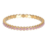 iXXXi Vulring Small Circle Stone Pink - iXXXi Jewelry