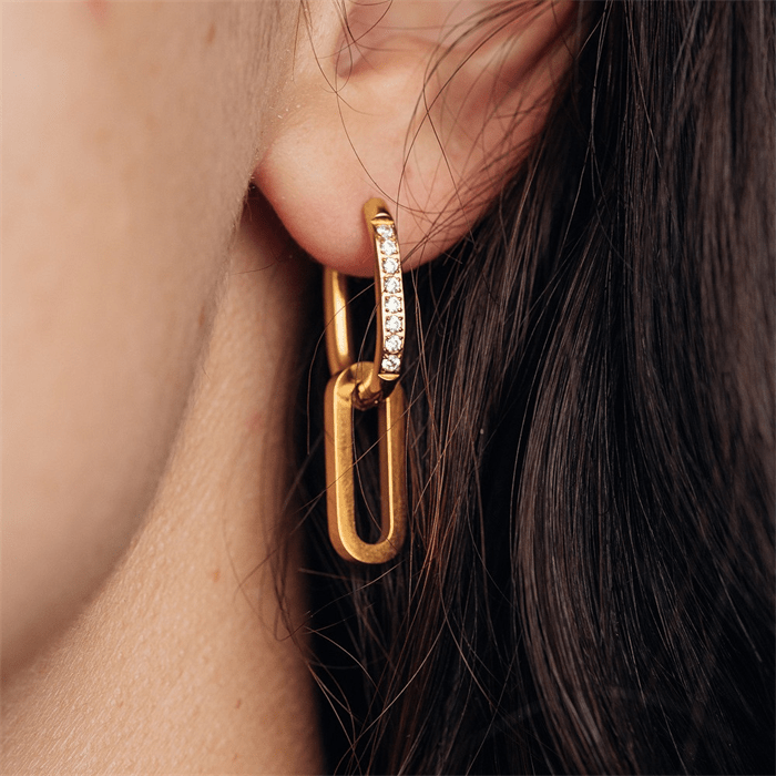 Oorbellen Linked Luxe - iXXXi Jewelry