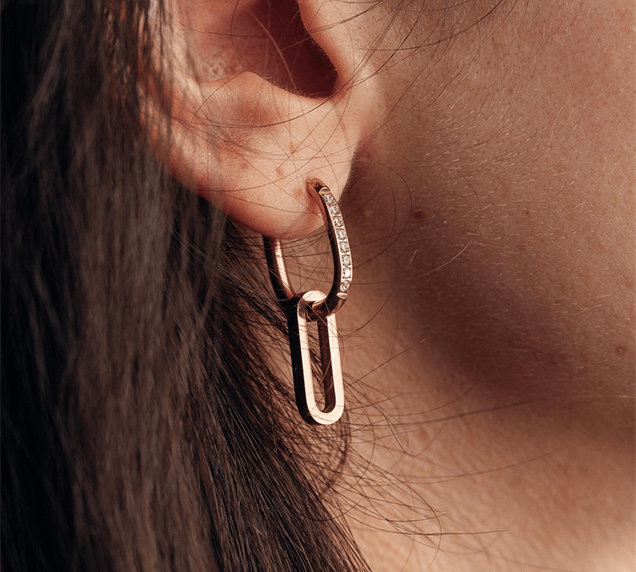 Oorbellen Linked Luxe - iXXXi Jewelry
