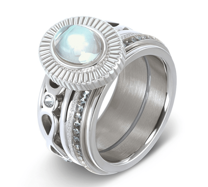 Samengestelde iXXXi ring Dahlia Divine - iXXXi Jewelry