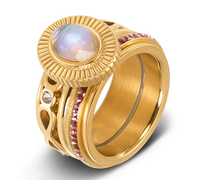 Samengestelde iXXXi ring Dahlia Divine - iXXXi Jewelry