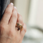 Samengestelde iXXXi ring Noire - iXXXi Jewelry
