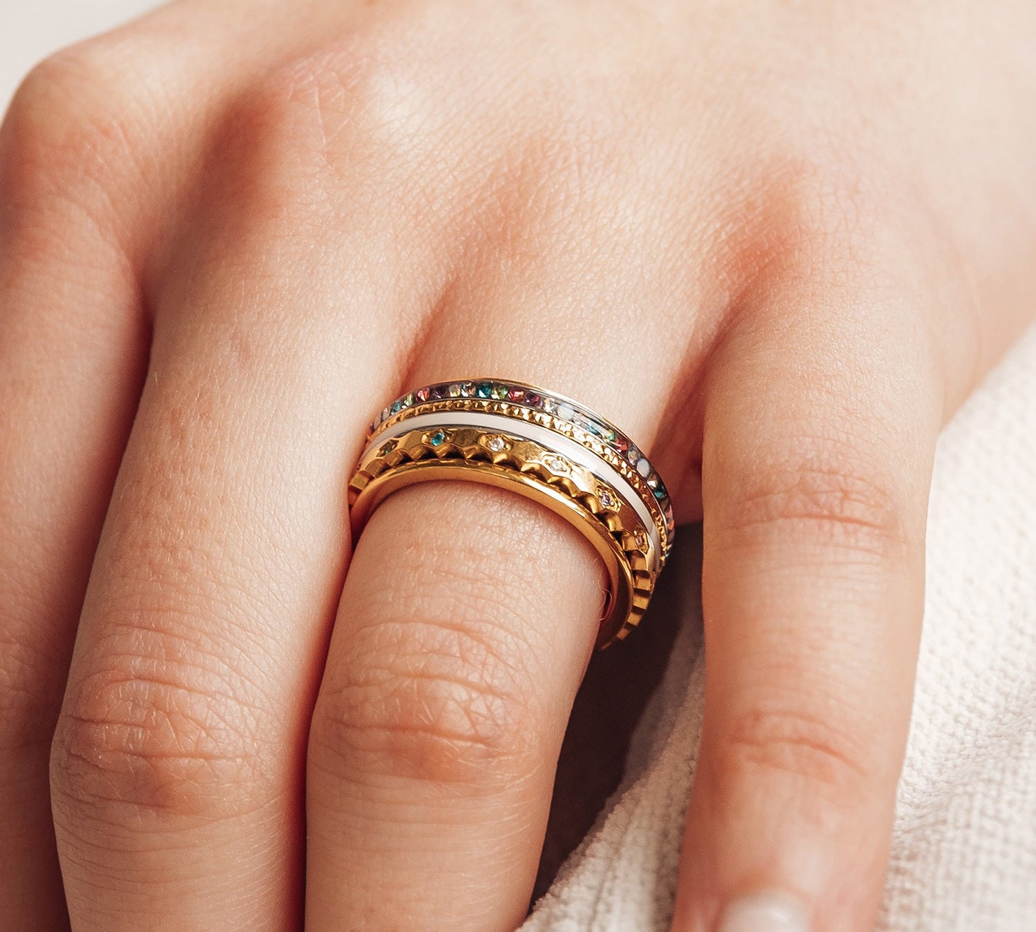 Samengestelde iXXXi ring Solis - iXXXi Jewelry