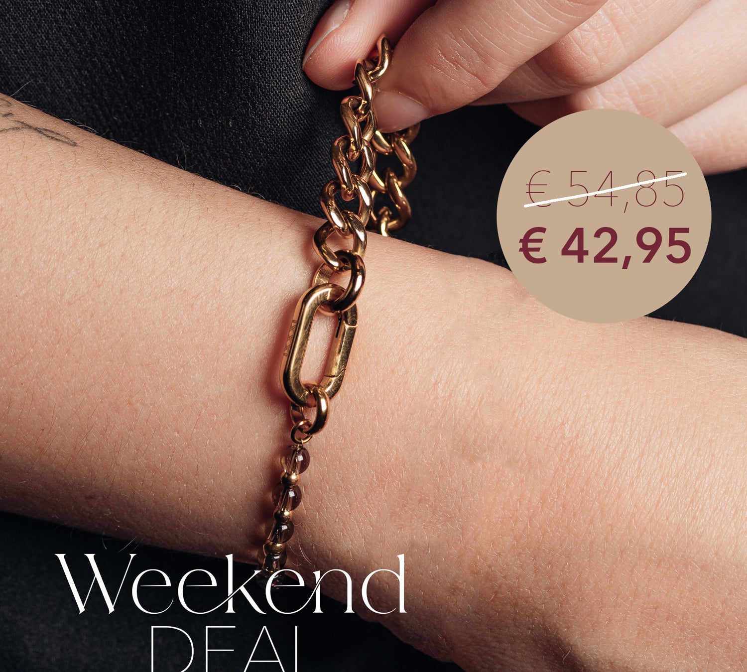 Weekend Deal - Combined bracelet Abby