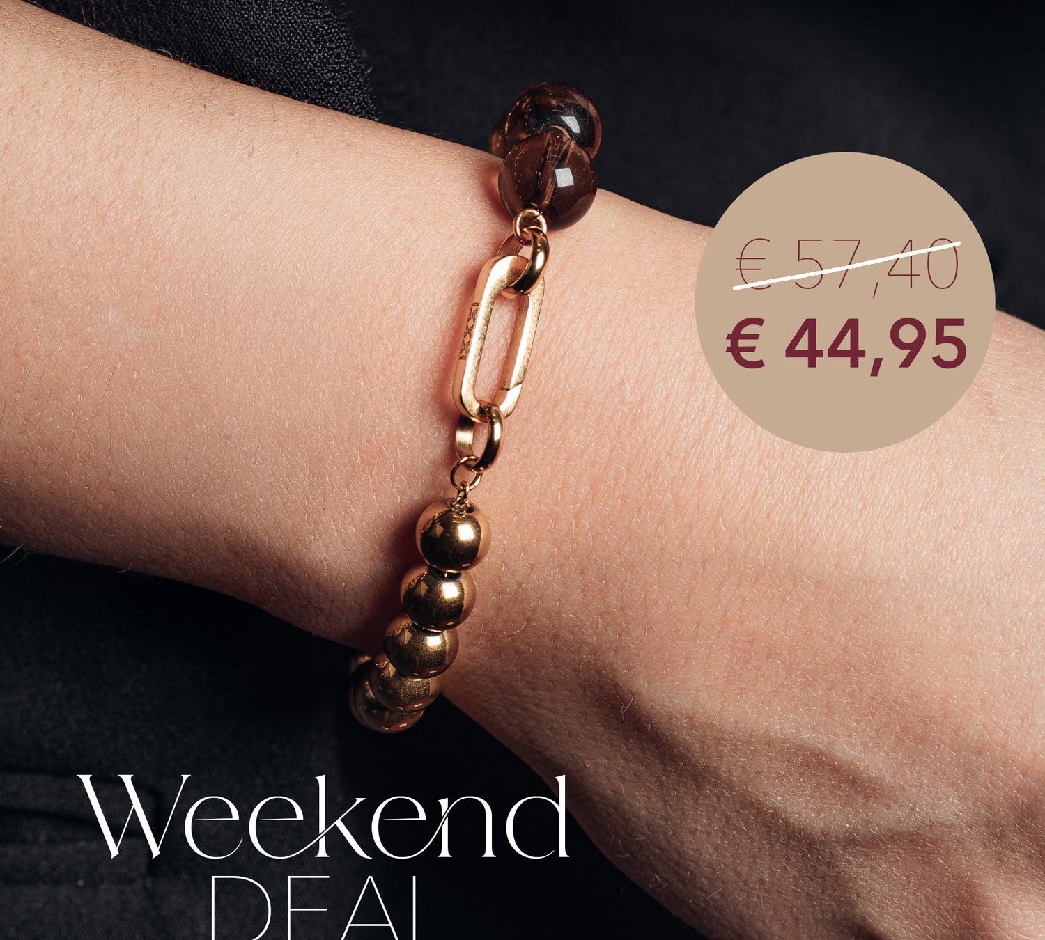 Weekend Deal - Combined bracelet Bibi
