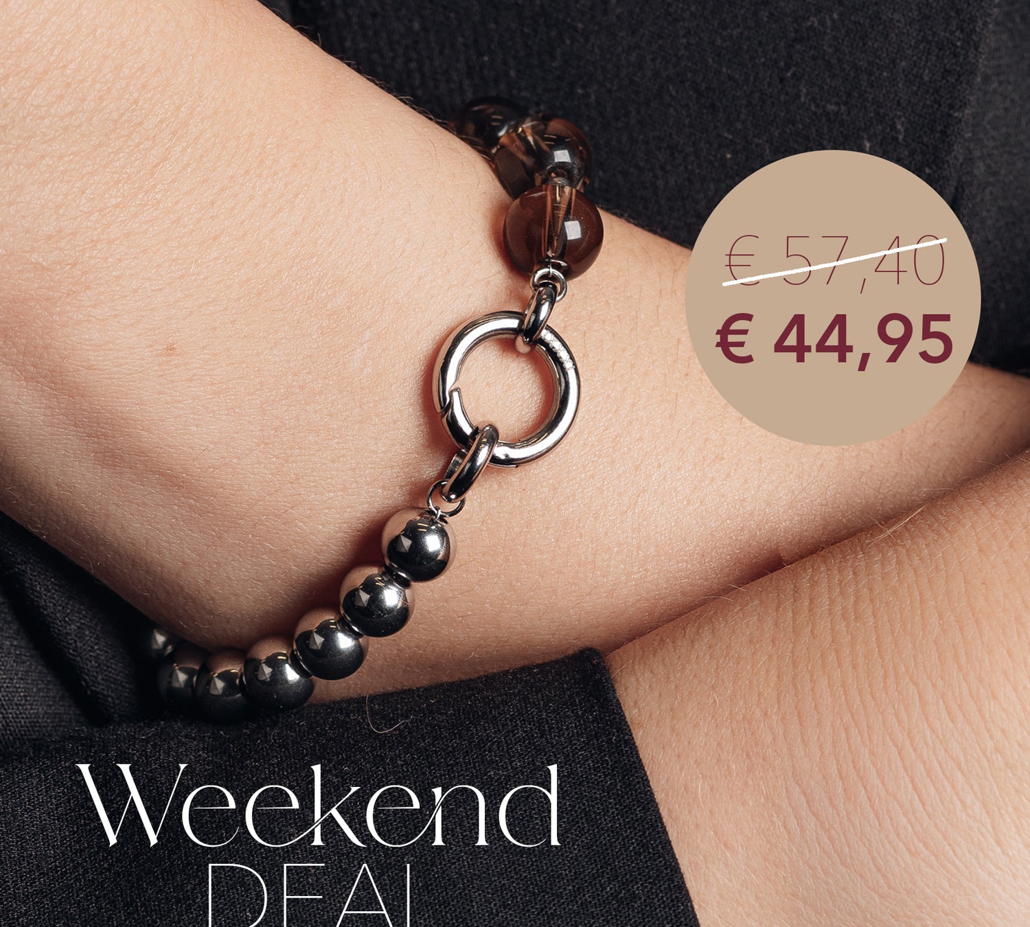 Weekend Deal - Combined bracelet Bibi