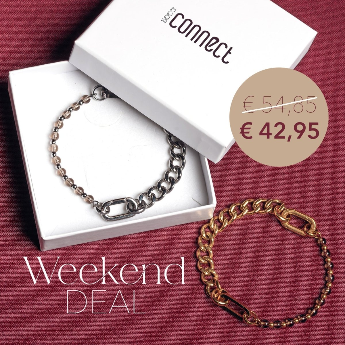 Weekend Deal - Samengestelde armband Abby - iXXXi Connect