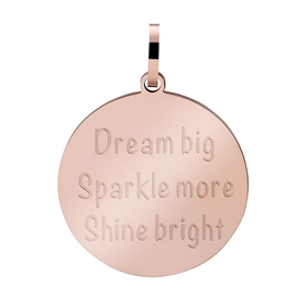 Image of Anhänger 'Dream big, Sparkle more, Shine bright'