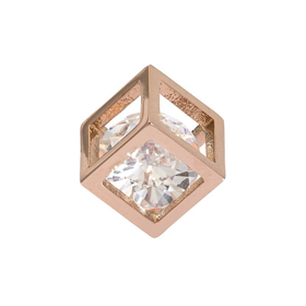 Bild von Anhänger Hollow Cube Stone