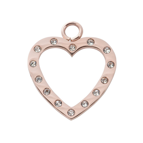 Bild von Anhänger Open Heart with Zirconias