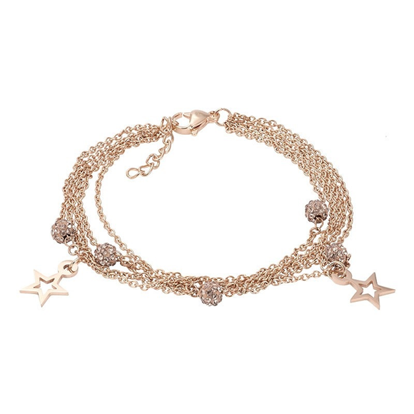 Product image 1 of Armband Chain Ball Star 17+3cm