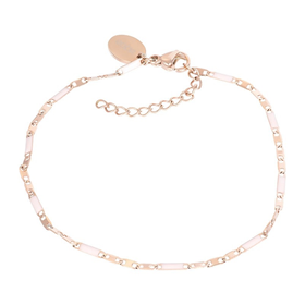 Bild von Armband Curacao (rose) 17+3cm