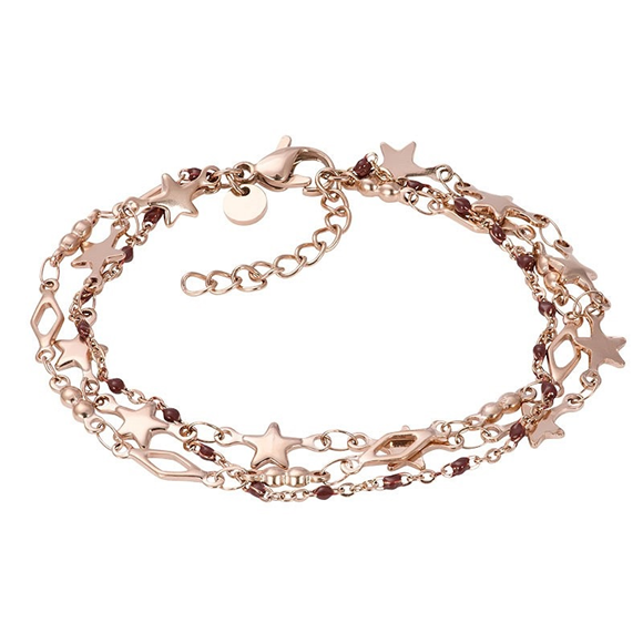 Product image 1 of Armband Kenya (brown beads) 17+3cm