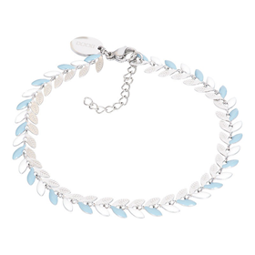 Bild von Armband Malediven (bleu) 17+3cm