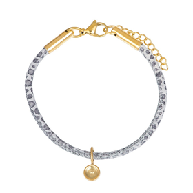 Image of Bracelet Leather Top Part Base 17+3cm