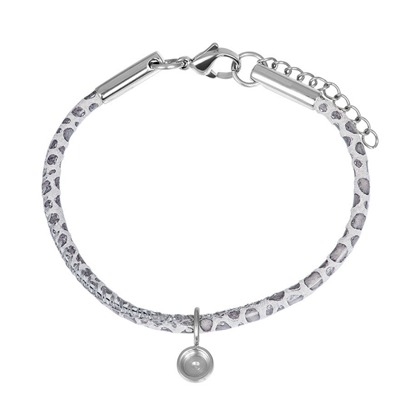 Product image 1 of Bracelet Leather Top Part Base 17+3cm