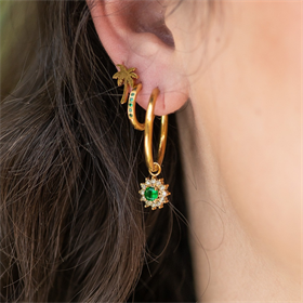 Bild von Creool Anhänger Lucia Emerald