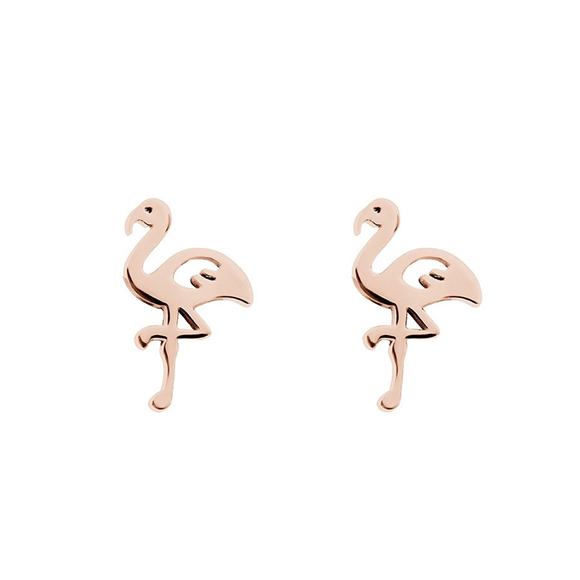 Product image 1 of Ear studs Flamingo