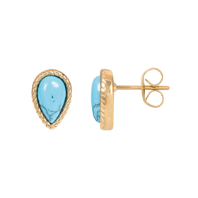 Image of Earstuds Magic Turquoise