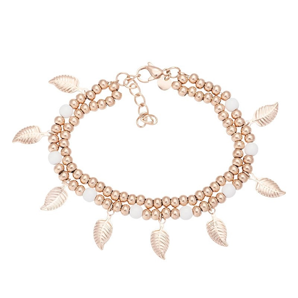 Product image 1 of Enkelbandje Dazzling Leaves 23+4cm