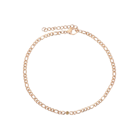 Afbeelding van Enkelbandje Memories Peach 23+4cm