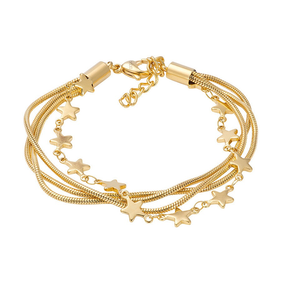 Product image 1 of Enkelbandje Snake Star 23+4cm