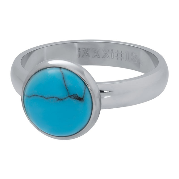 Product image 1 of Fillring 12mm 1 Blue Turquoise Stone 4mm