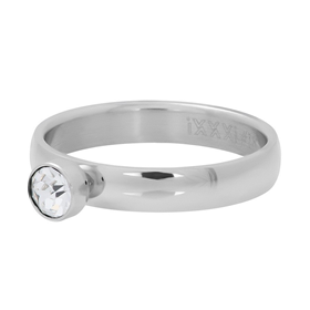 Image of Fillring Zirconia 1 Stone Crystal 4mm