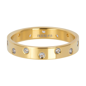 Image of Fillring Zirconia 14 Stones Crystal 4mm
