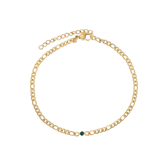 Product image 1 of Fußkettchen Memories Emerald 23+4cm
