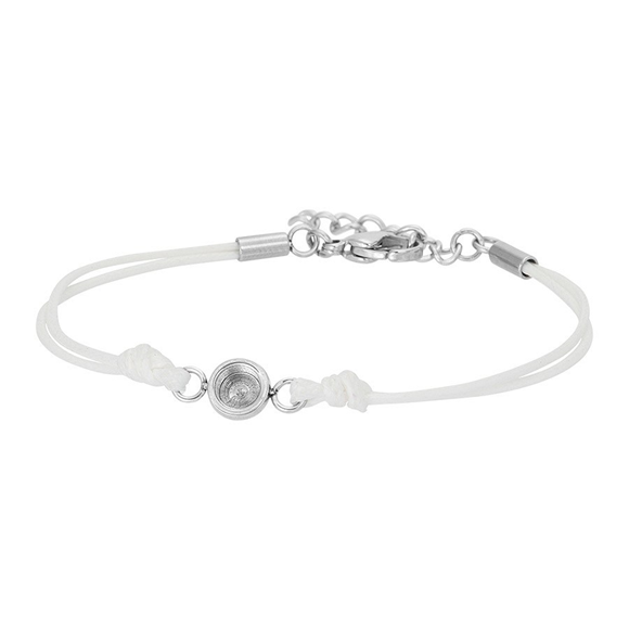 Product image 1 of Fußkettchen Wax Cord Top Part Base White 23+4cm