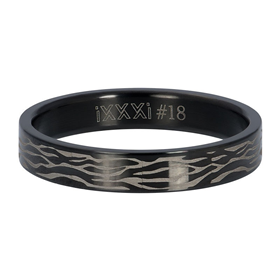 Bild von Füllringe Black Zebra 4mm