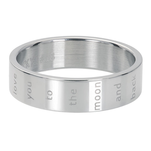Product image 1 of Füllringe 'I love you to the moon and back' 6mm