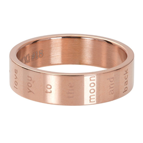 Bild von Füllringe 'I love you to the moon and back' 6mm