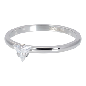 Bild von Füllringe Triangle Crystal Stone 2mm