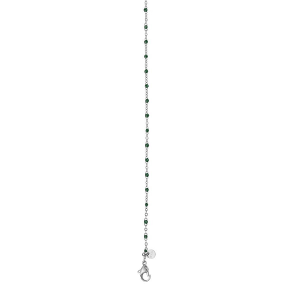 Product image 1 of Halskette 1mm Green beads