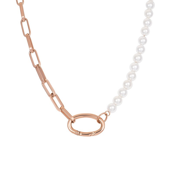 Product image 1 of Halskette Square Chain Pearl