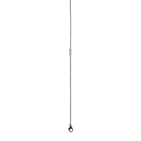 Afbeelding van Halsketting 1mm met logo 80cm