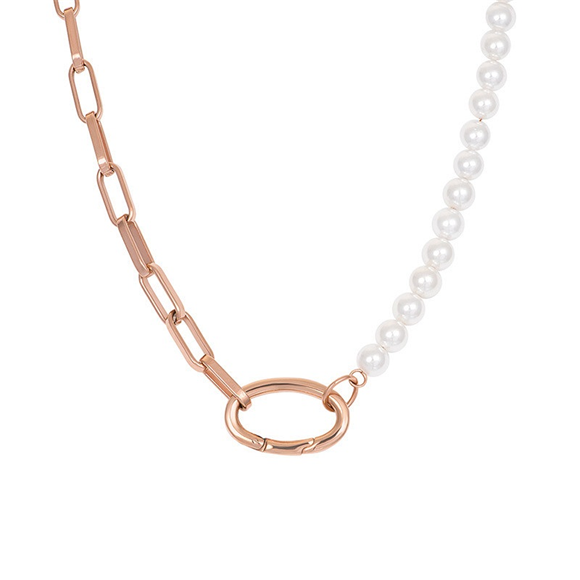 Product image 1 of Halsketting Square Chain Pearl