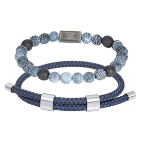 Bild von Men Schmuck set Blauw