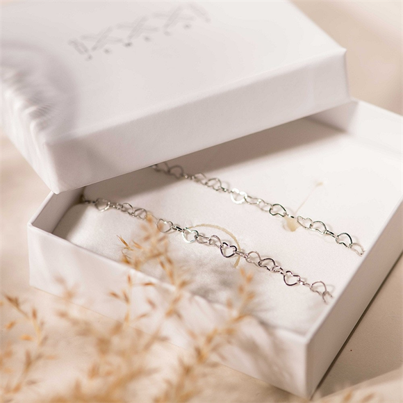 Product image 1 of Moeder & Dochter Love armbanden set - Rosé goud