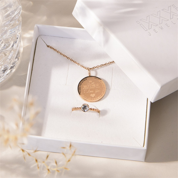 Product image 1 of Mother Love ketting + ring set